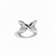 Ear Cuff Nodo Argento - Sfondo Bianco