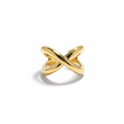 Ear Cuff Nodo Oro - Sfondo Bianco