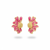 Fiore asimmetrico oro fucsia – vista singola