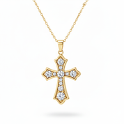 Gold Cross - Same zoom as silver