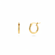 Hoop XS oro – sfondo bianco