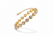 Lumière Halo Bracelet Gold - Diagonal