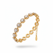 Lumière Halo Bracelet Gold - Floating