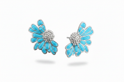 Mezzaluna argento azzurro – coppia