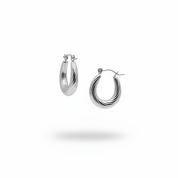 Orecchini twist argento