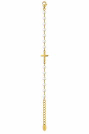 Pearl Cross Bracelet - Fedele alla foto