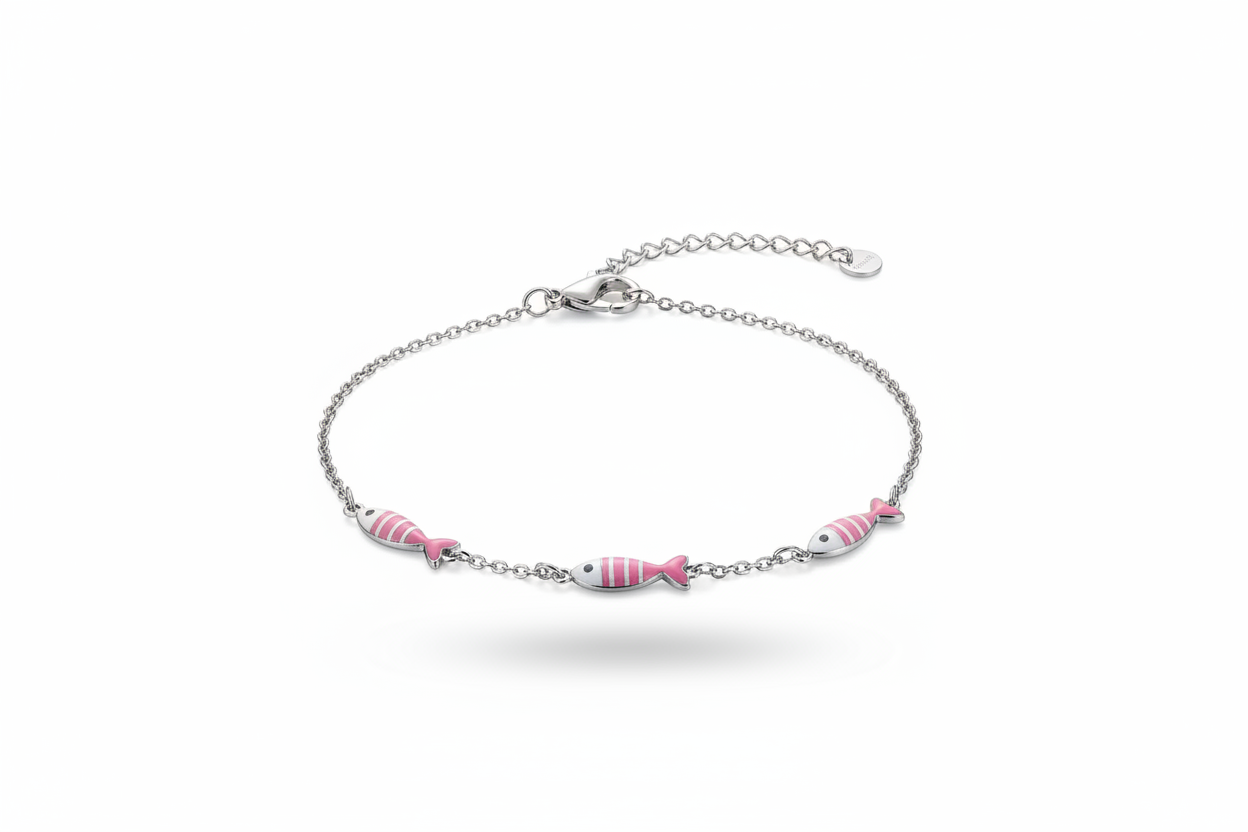 Pesciolini rigati rosa