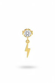 Punto luce + fulmine oro – singolo