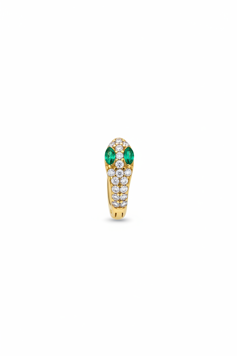 Serpente huggie oro – singolo medio