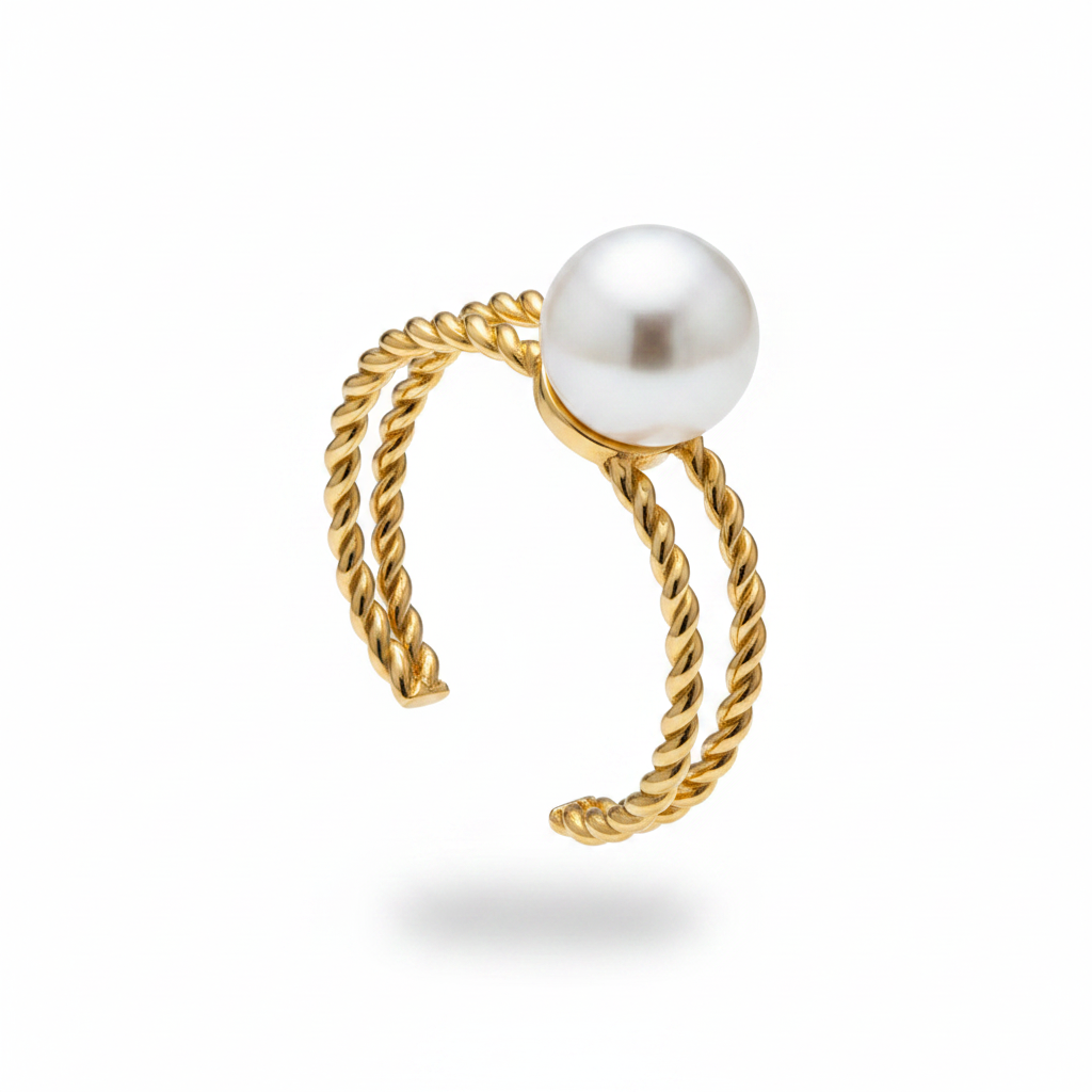 Twisted perla oro