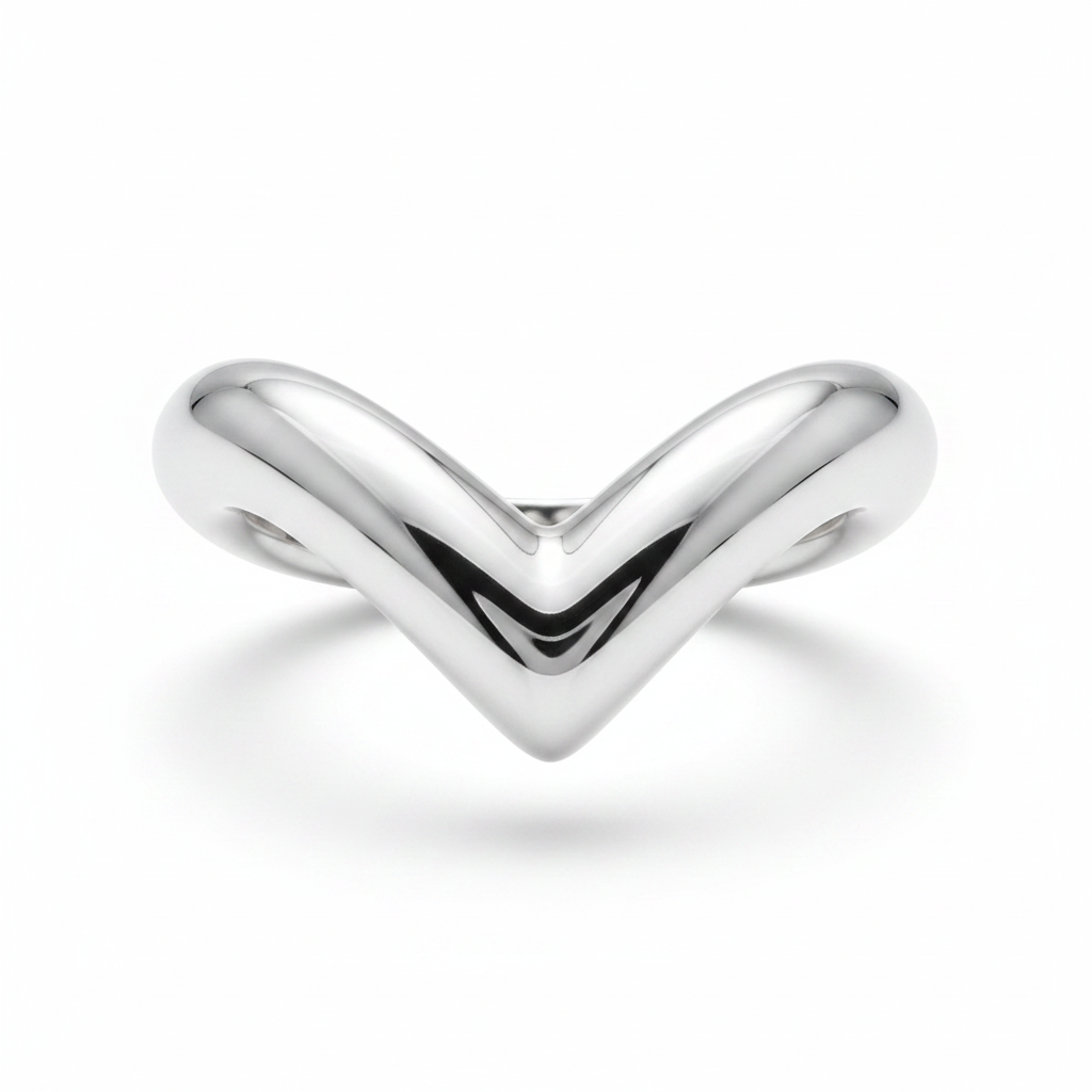 V chevron argento